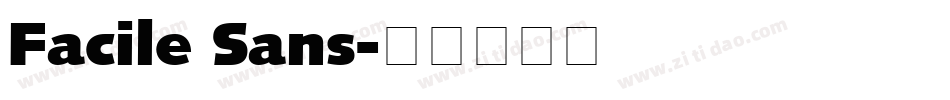 Facile Sans字体转换